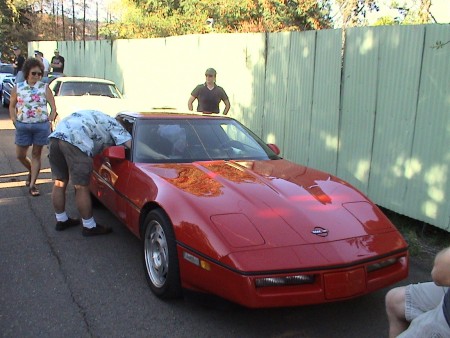 Rose City Corvette at the movies