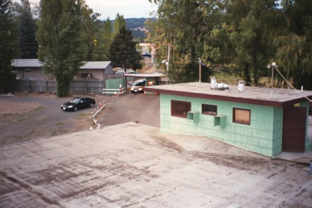 Projection booth & box office