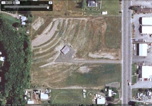 Google map of how the drive in site looks today.