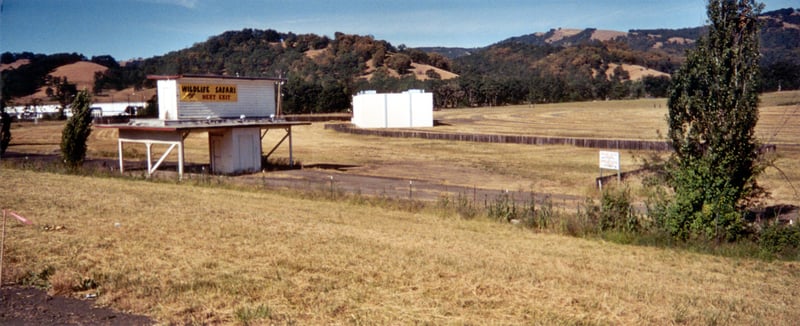 Entrance with ticket booth