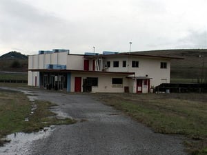 indoor theatre and concession/projection building