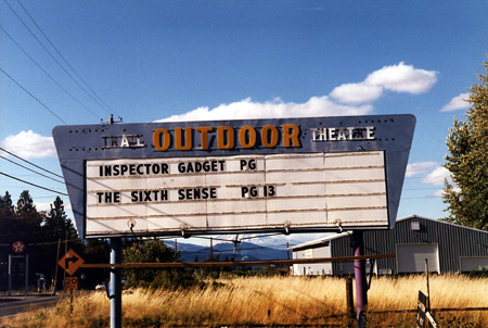 marquee; taken August, 1999