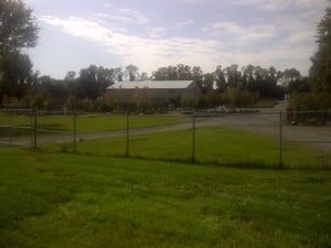 A landscape supply now occupies the old 202 Drive-in site.