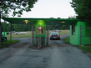 Ticket Booth At Portage Bar Ann Drive In