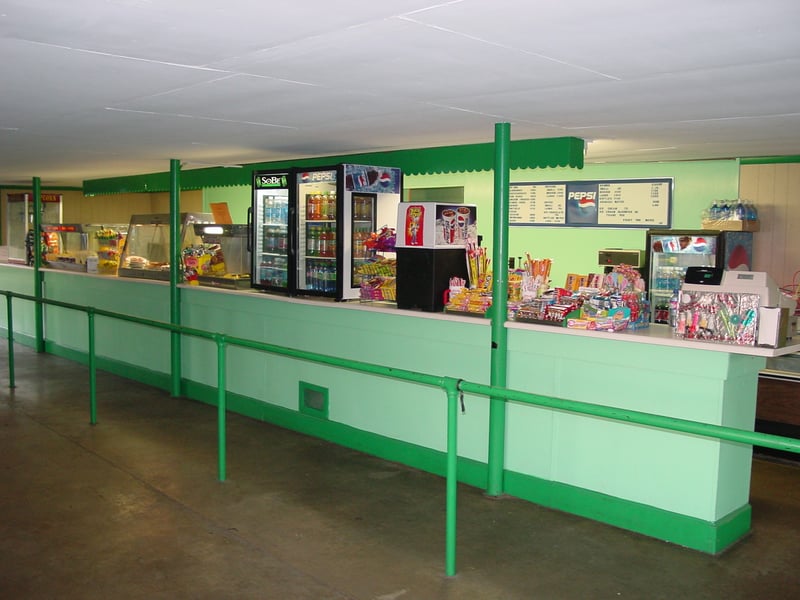 Concession Stand At Portage Bar Ann Drive In