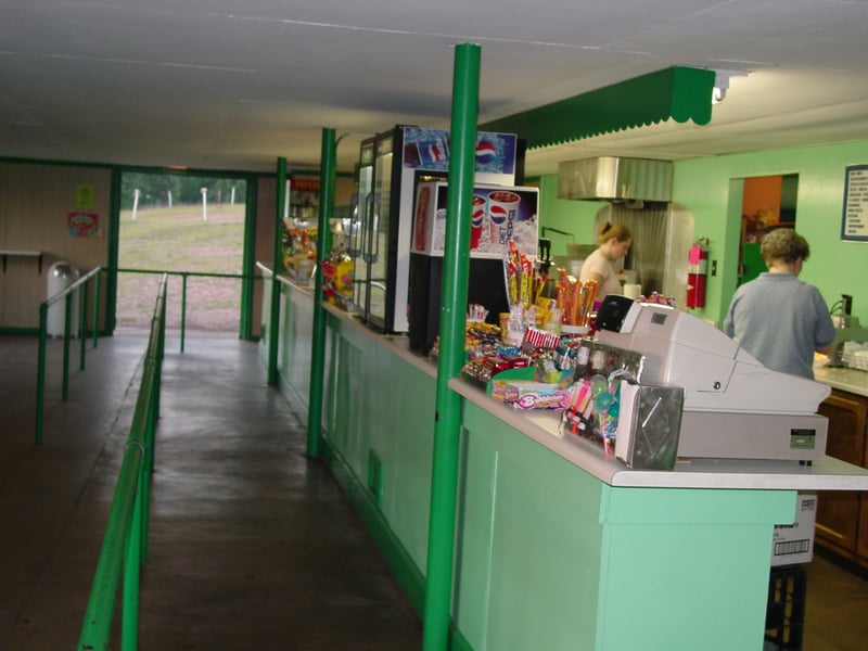 Concession Stand At Portage Bar Ann Drive In