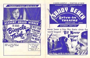 1951 Flyer for the Sandy Beach Drive-In