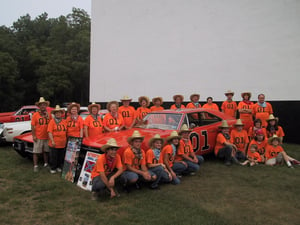 all the employees during the Dukes of Hazzard movie
