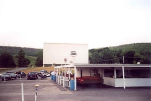 Concession Building and screen.