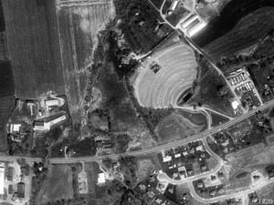 Here is a U.S. Geological Survey satellite photo of the drive-in.