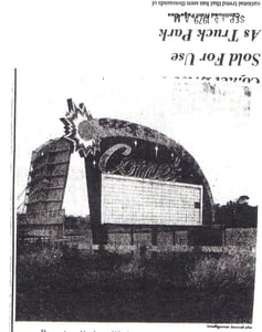 Comet Drive In Theatre 1979