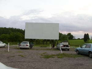 one of the screens