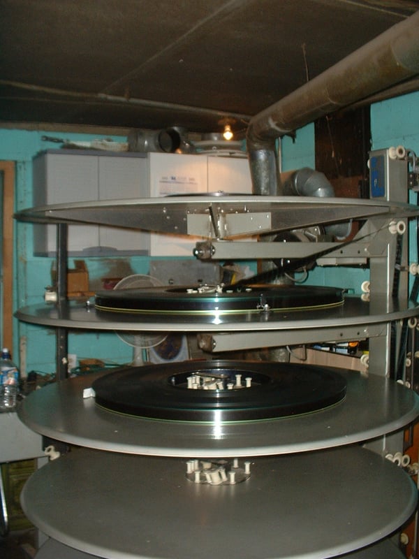 Film platters at Dependable
