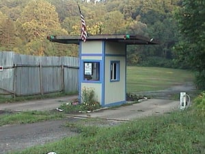 ticket booth entrance