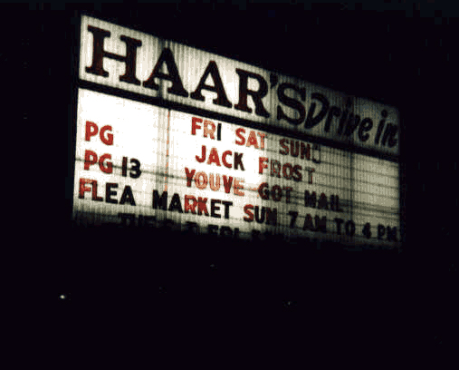 marquee at night