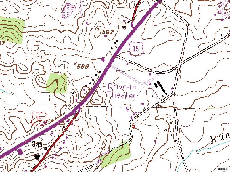 topo map