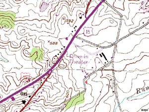 topo map