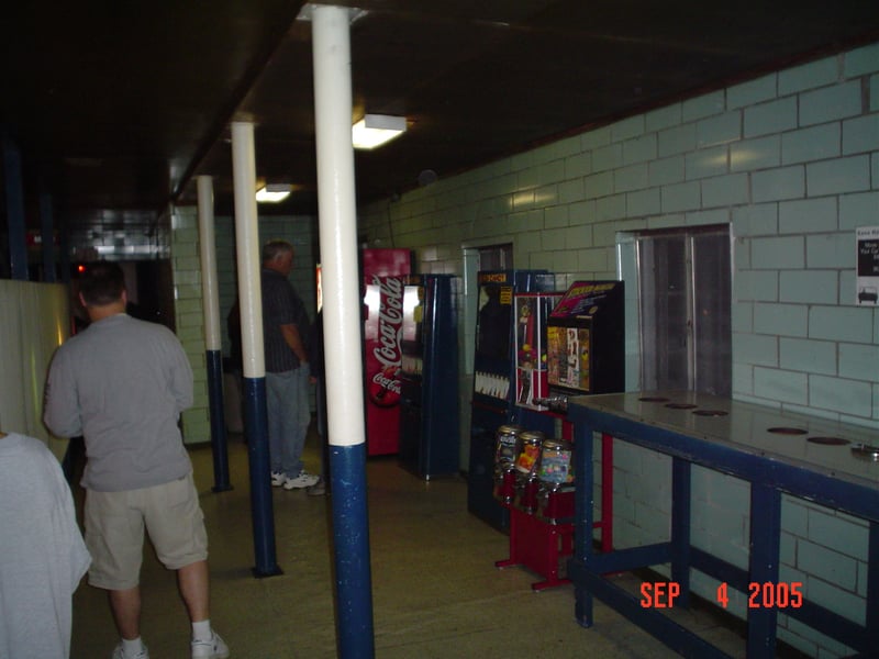 concession stand front wall
