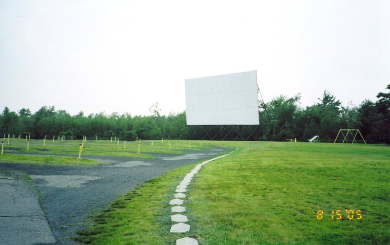 LAUREL DRIVE-IN SCREEN AND ENTRANCE DRIVEWAY