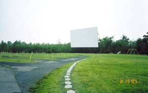 LAUREL DRIVE-IN SCREEN AND ENTRANCE DRIVEWAY