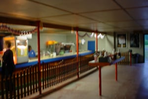 Inside the concession area.
