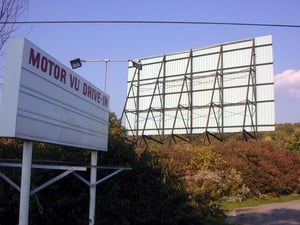 marquee, screen tower