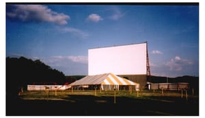Palace Gardens Drive-In Theatre Screen