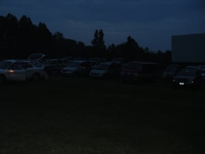 Screen 2 Lot filling up for "Shrek the Third"