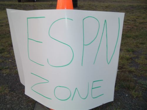 ESPN crew at the Pike