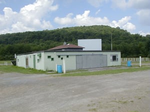 the snack bar area