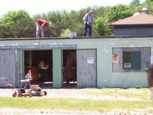 Getting a new roof.