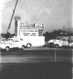 Before it was the Port, it was The Harvest Moon. The Groucho Marx film on the marquee is from 1952.