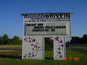 This looks like a new marquee. Please see Michele Stillwell's photo submission from 2001.