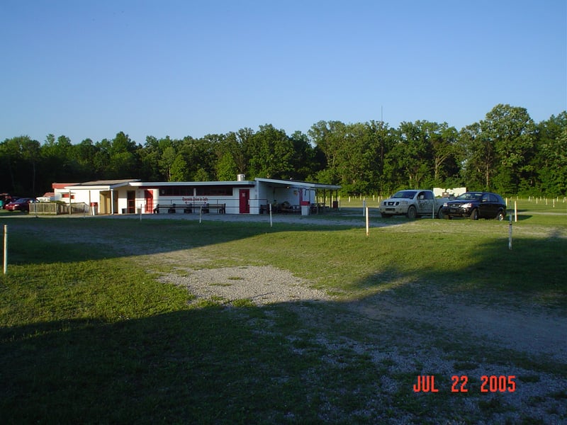 a view of the lot from the entrance