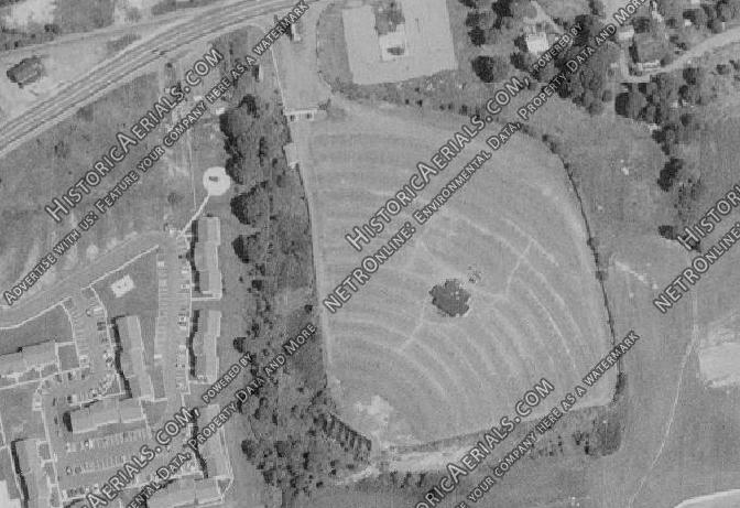 Barely a trace left of the original location on left.