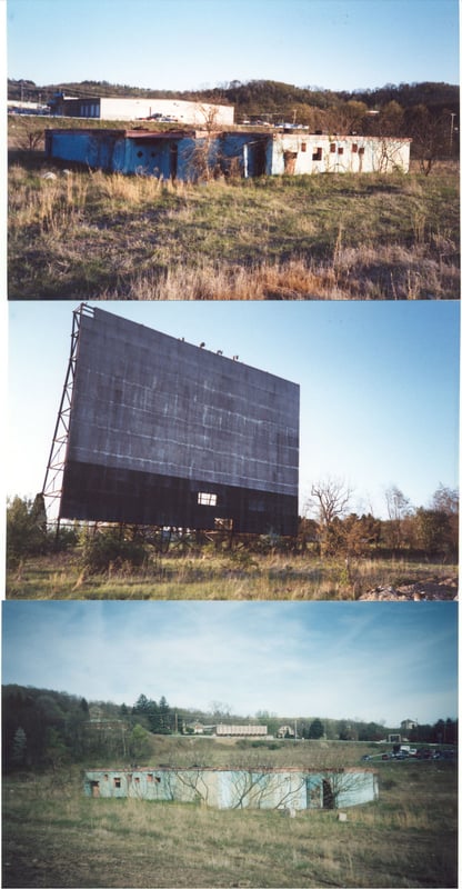 Pictures of Route 19 Drive-In taken befor it was demolished