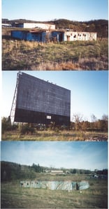 Pictures of Route 19 Drive-In taken befor it was demolished