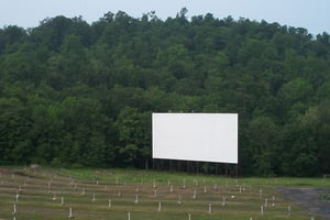 The Screen From Road