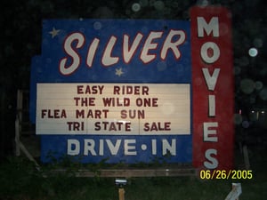 Silver Drive-In Entrance