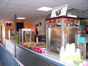 Silver Drive-In Counter