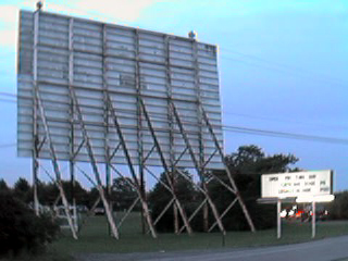 I'm sending images of the Sky-Vu Drive in in Gratz, PA.  We made the journey up there last Friday night, 7/27/01.