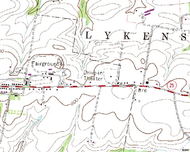 East Market St. (RT 25) & Theater La.