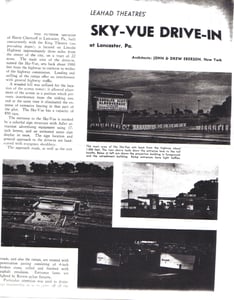 Sky-vue Drive in Circa 1950