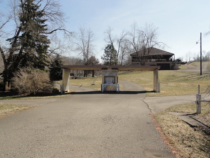 entrance and ticket booth