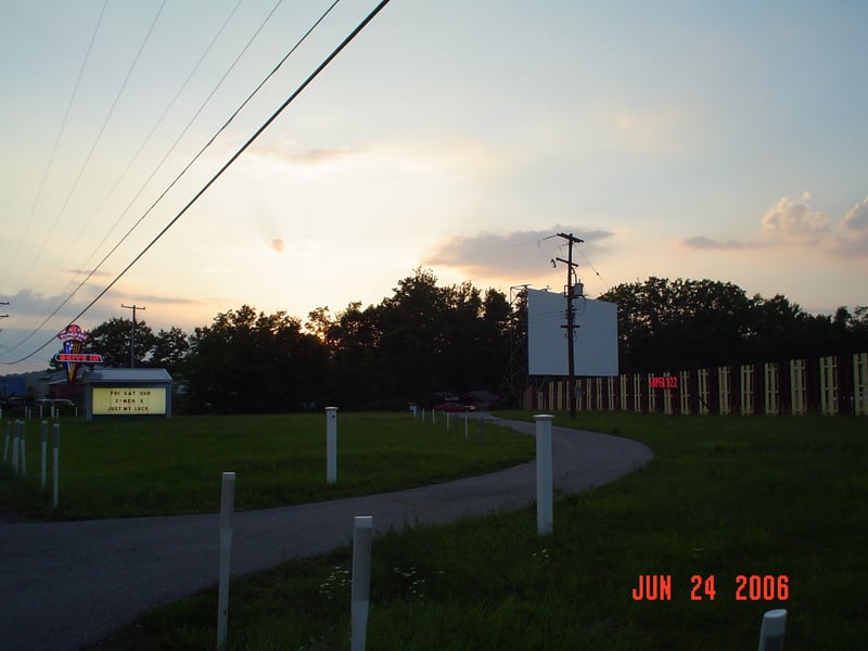 entrance, marquee, and screen