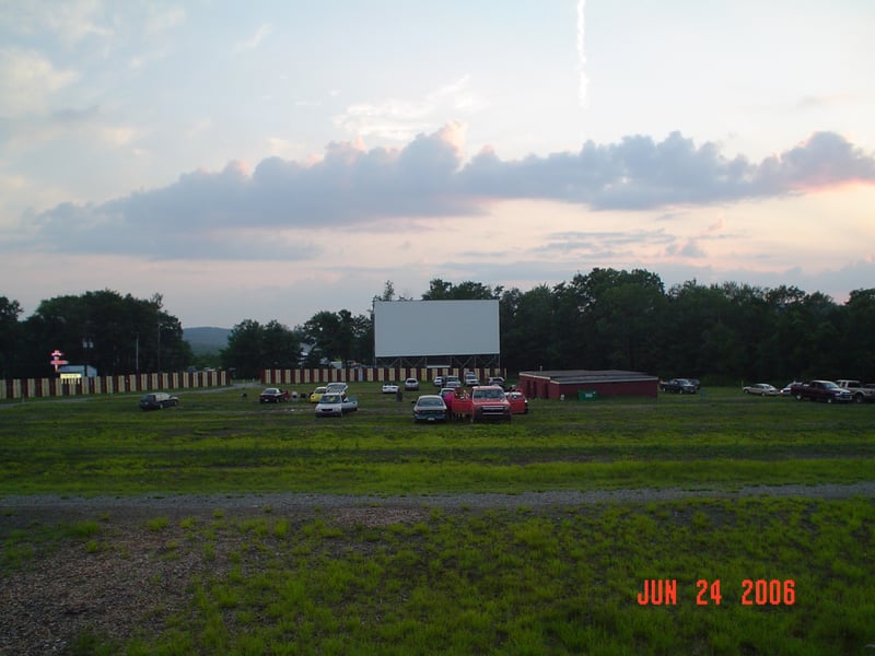 Here is the field from the back of the lot.