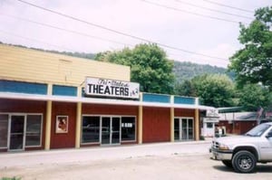 ticket booth, on the far right of the 2-screen indoor theater(from Roland Follot + cinematour.com)
