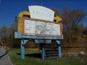 Lonsdale Drive-In marquee.