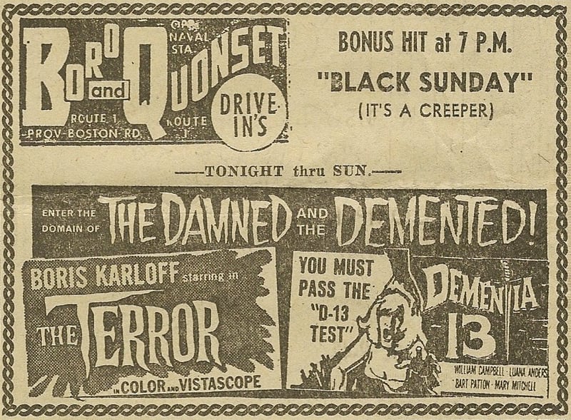 Newspaper ad.