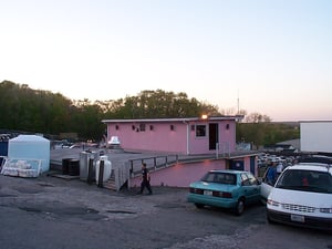 rear view of snack bar/projection booth